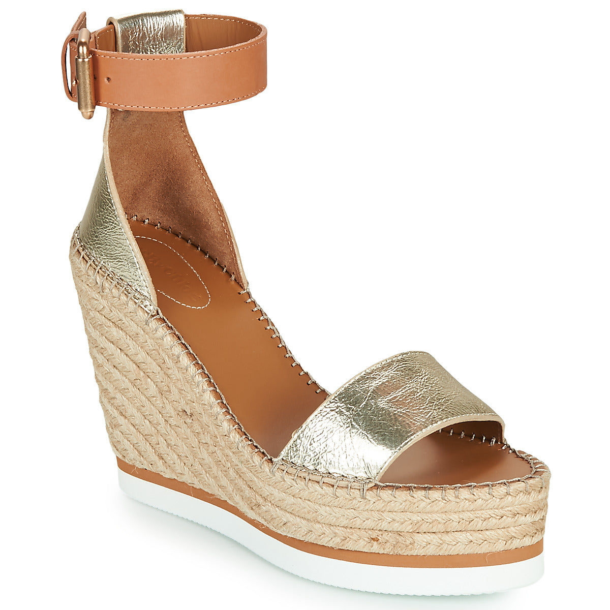 Scarpe Espadrillas donne See by Chloé  GLYN  Oro 