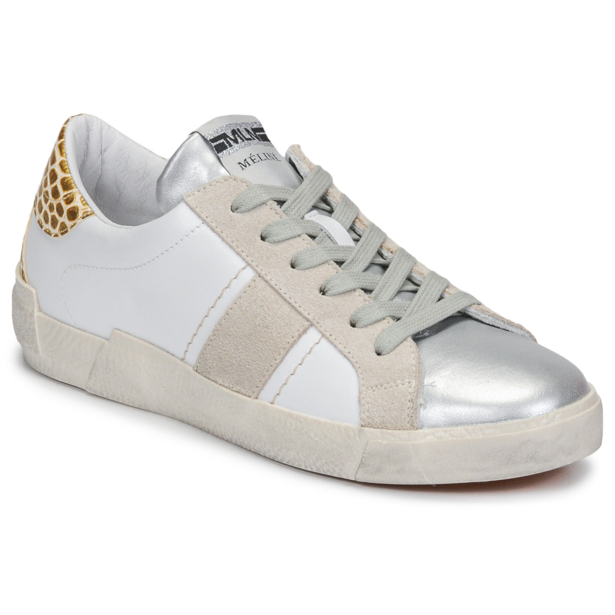 Sneakers basse donne Meline  NK1381  Bianco 