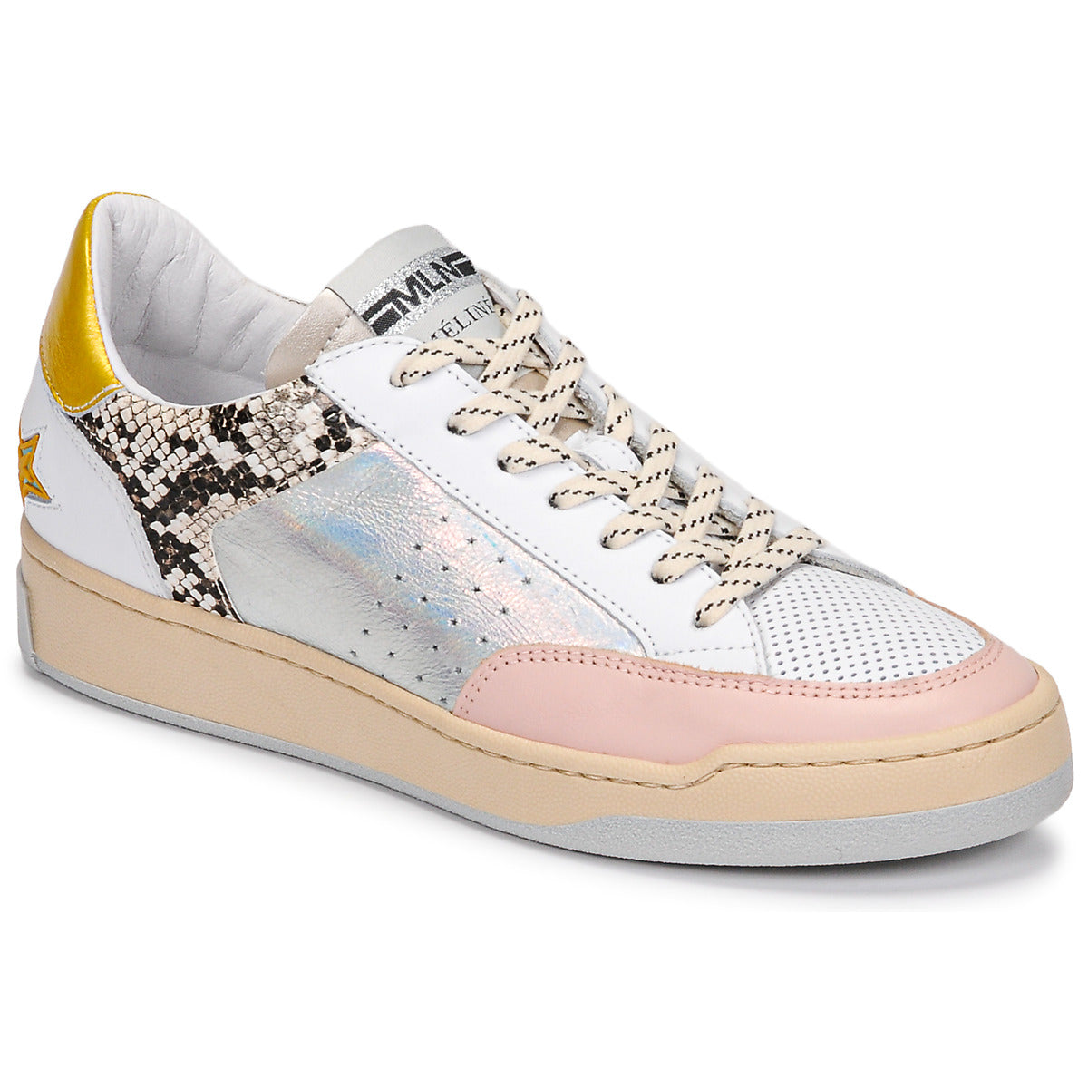 Sneakers basse donne Meline  BZ180  Bianco 