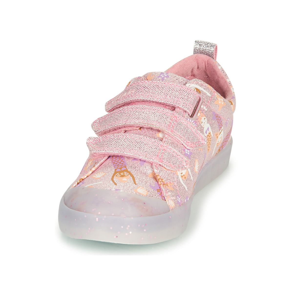 Scarpe bambini ragazza Clarks  FOXING PRINT T  Rosa 