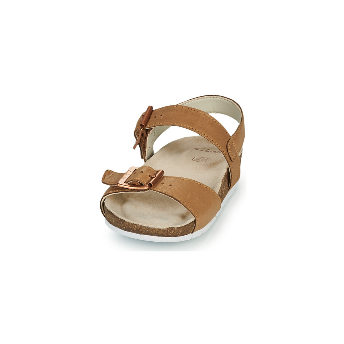 Sandali bambini ragazzo Clarks  RIVER SAND K  Marrone 