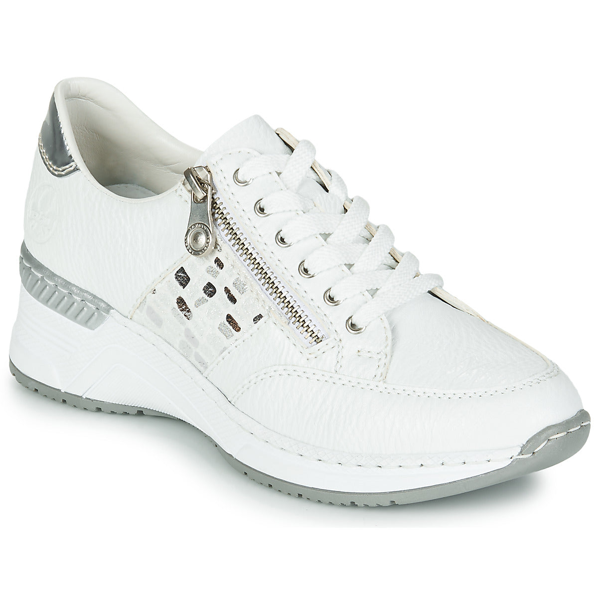 Sneakers basse donne Rieker  GRAMI  Bianco 