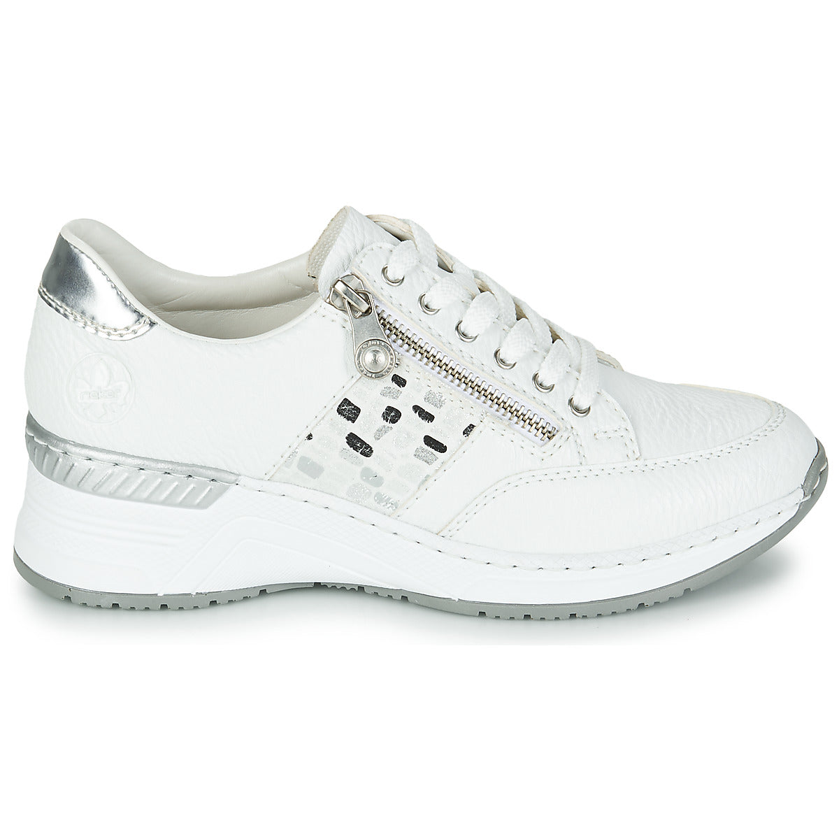 Sneakers basse donne Rieker  GRAMI  Bianco 