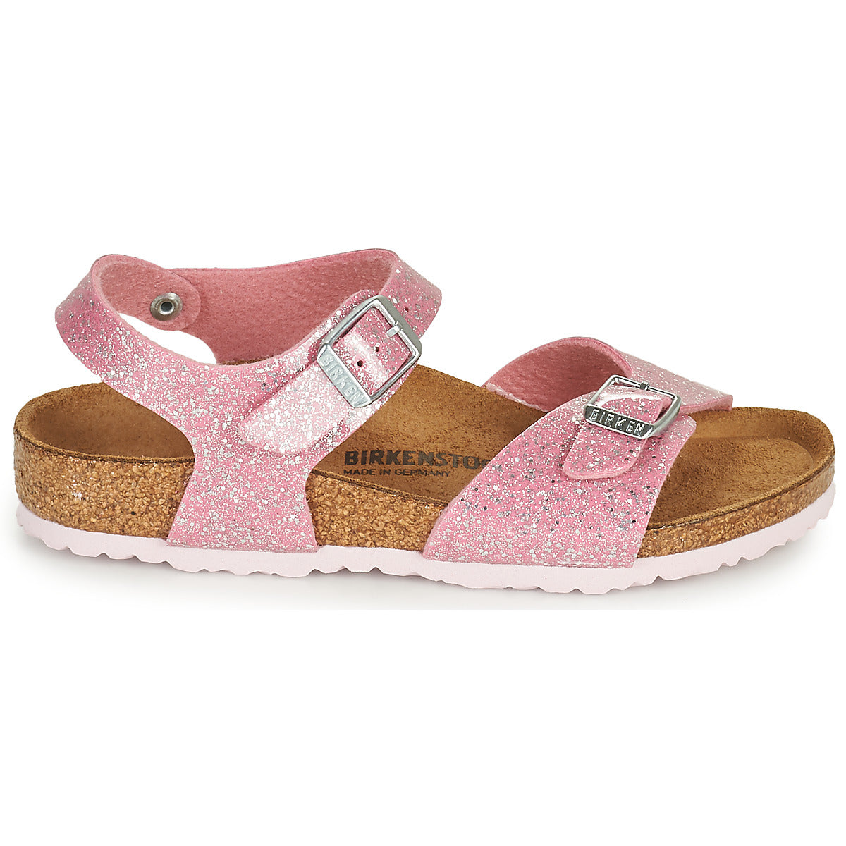 Sandali bambini ragazza Birkenstock  RIO PLAIN  Rosa 