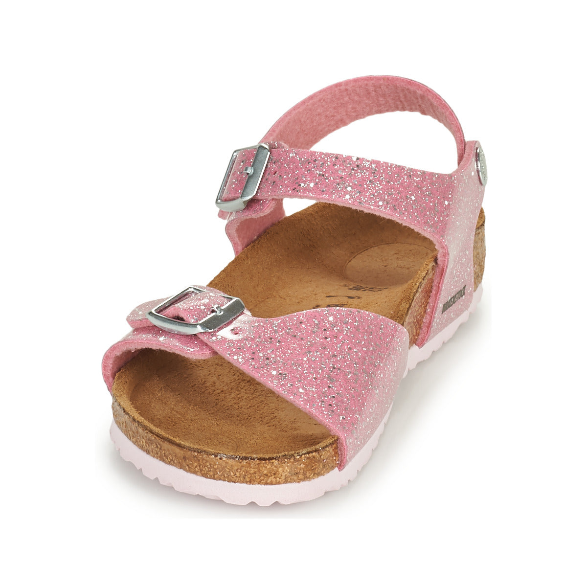 Sandali bambini ragazza Birkenstock  RIO PLAIN  Rosa 