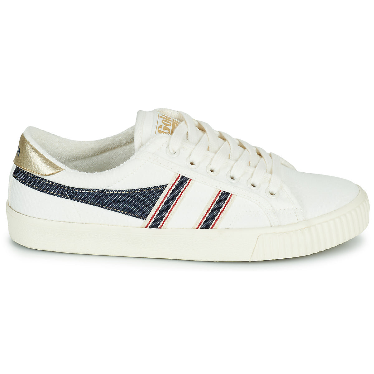 Sneakers basse donne Gola  TENNIS MARK COX SELVEDGE  Bianco 