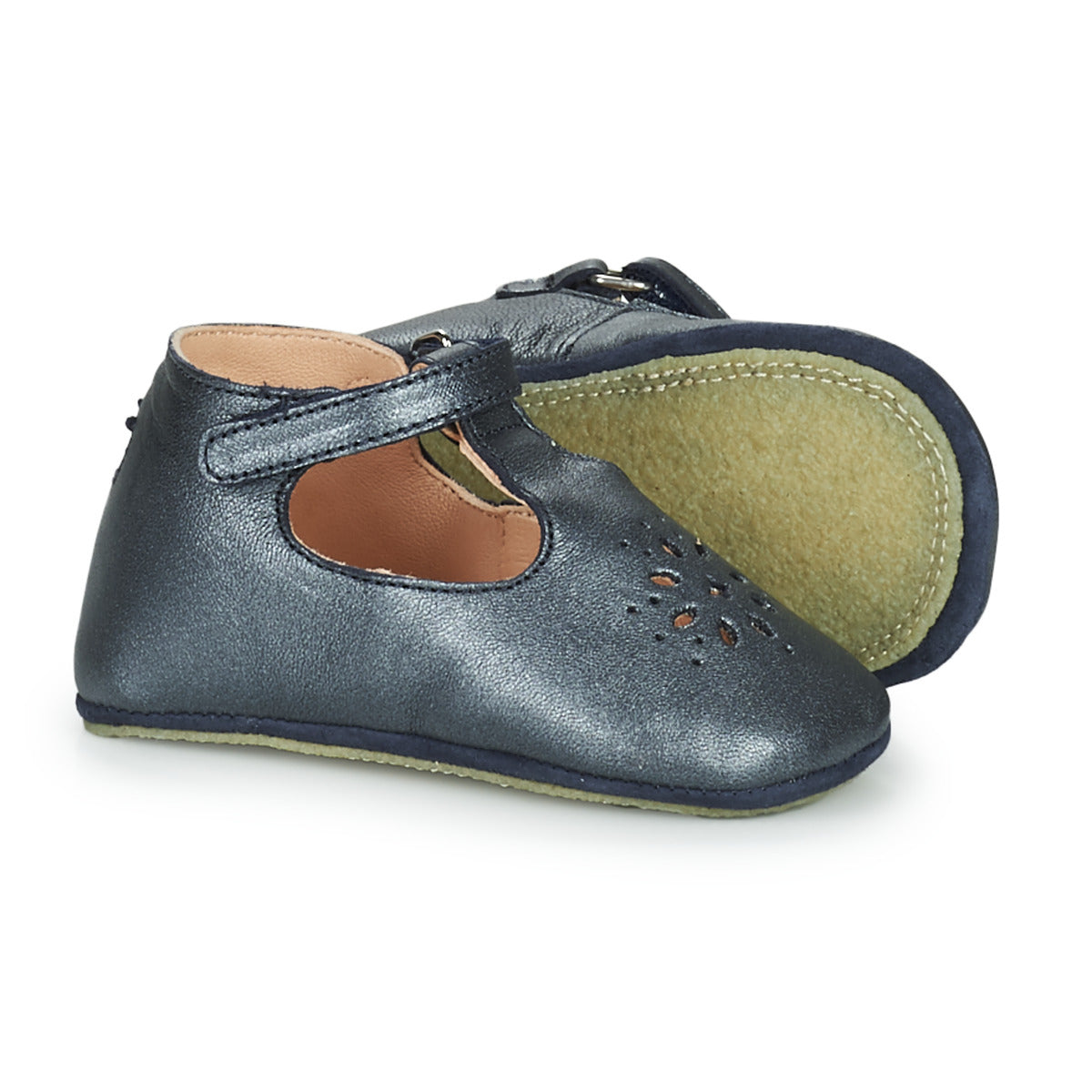 Pantofole bambini ragazzo Easy Peasy  LILLYP  Blu 