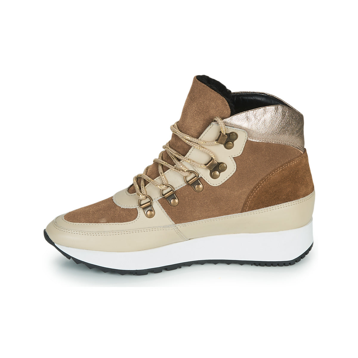 Sneakers alte donne JB Martin  COURAGE  Marrone 