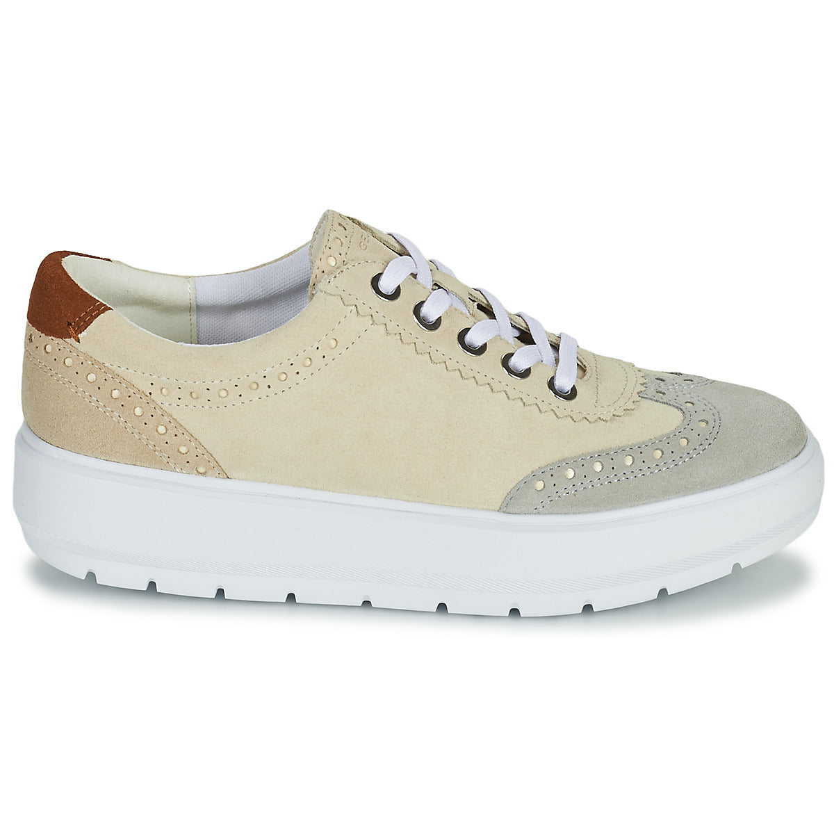 Sneakers basse donne Geox  KAULA  Grigio 