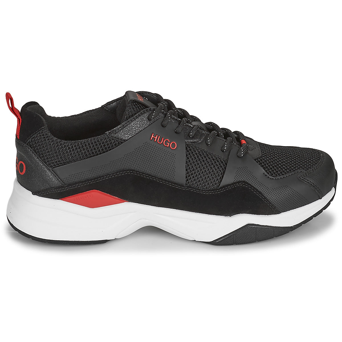 Sneakers uomini HUGO  BLOCK RUNN  Nero 