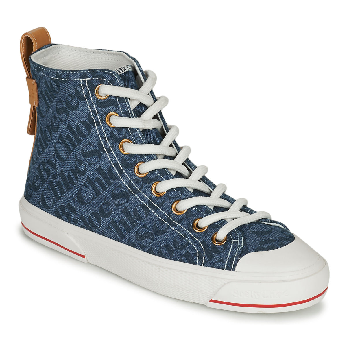 Sneakers alte donne See by Chloé  ARYANA  Blu 