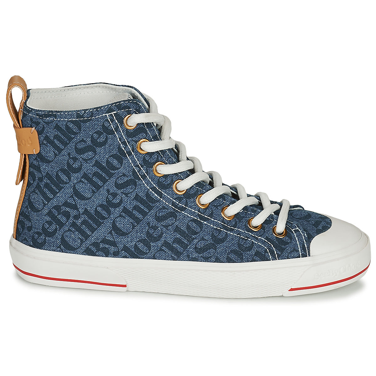 Sneakers alte donne See by Chloé  ARYANA  Blu 