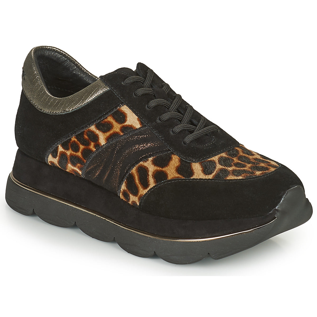 Sneakers basse donne Café Noir  BORDA  Nero 