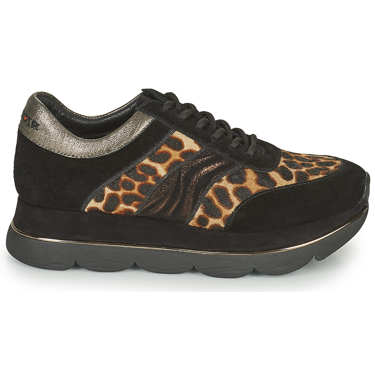 Sneakers basse donne Café Noir  BORDA  Nero 