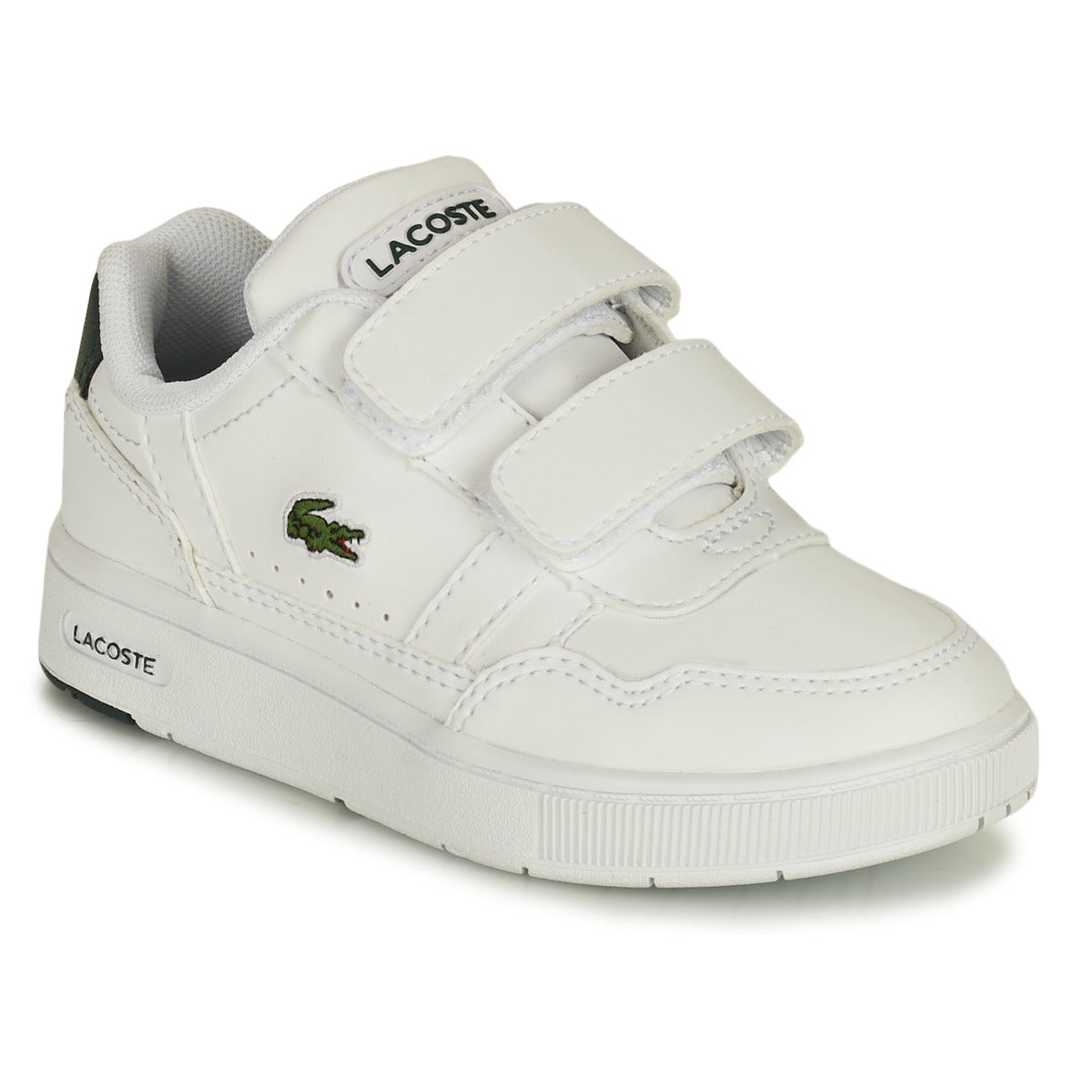 Scarpe bambini ragazzo Lacoste  T-CLIP 0121 1 SUI  Bianco 