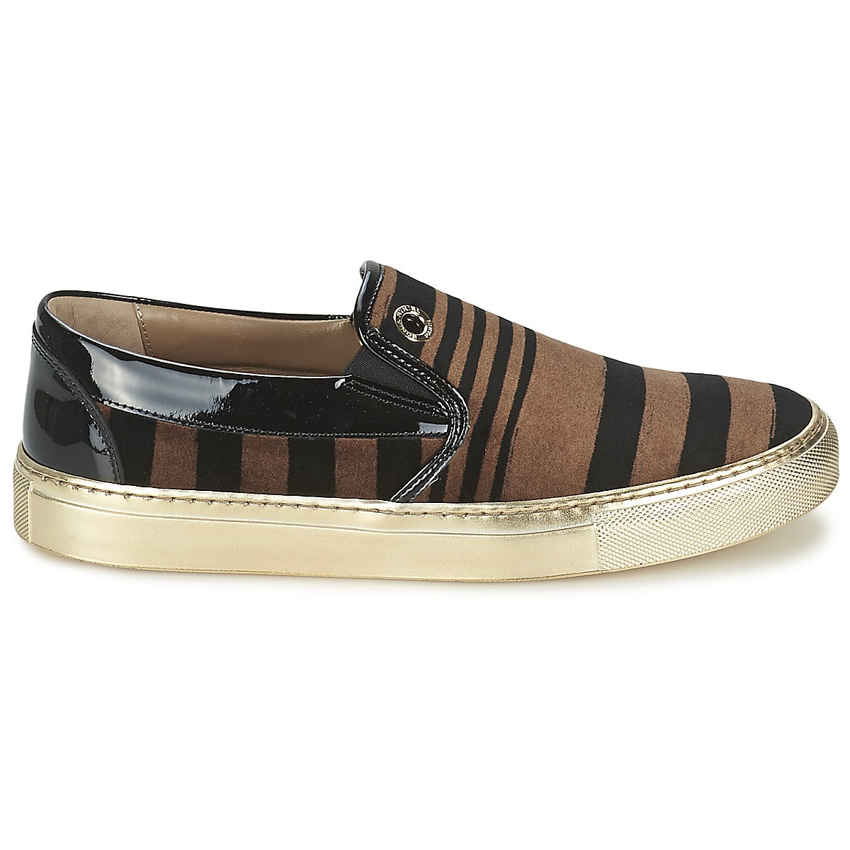 Scarpe donne Sonia Rykiel  STRIPES VELVET  Marrone 