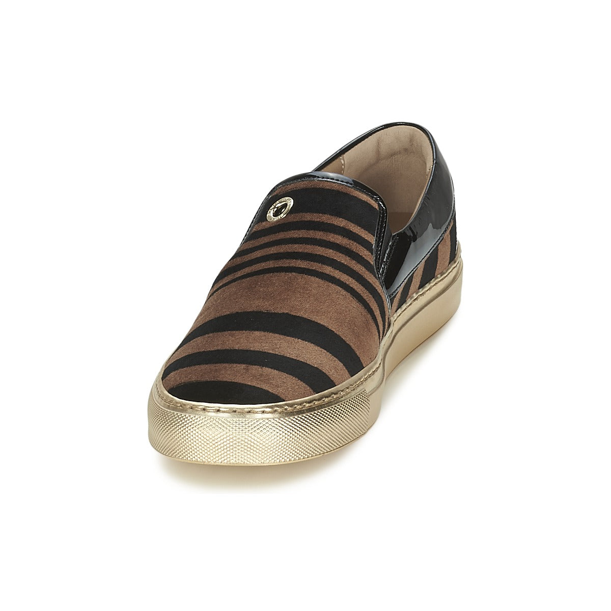 Scarpe donne Sonia Rykiel  STRIPES VELVET  Marrone 