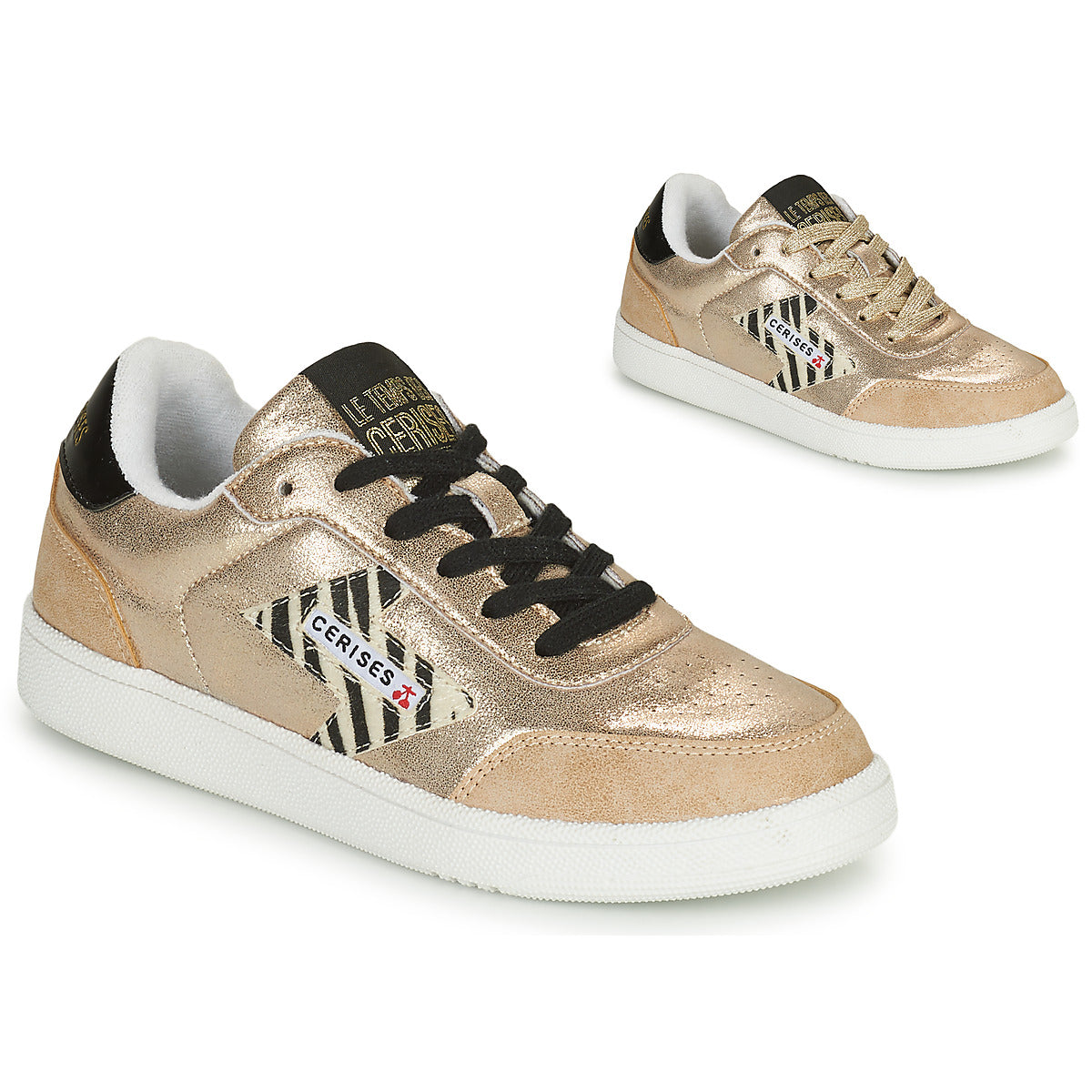 Sneakers basse donne Le Temps des Cerises  FLASH  Oro 