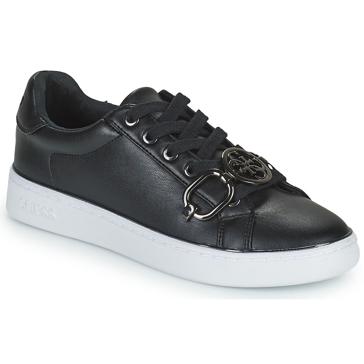 Sneakers basse donne Guess  BABE  Nero 