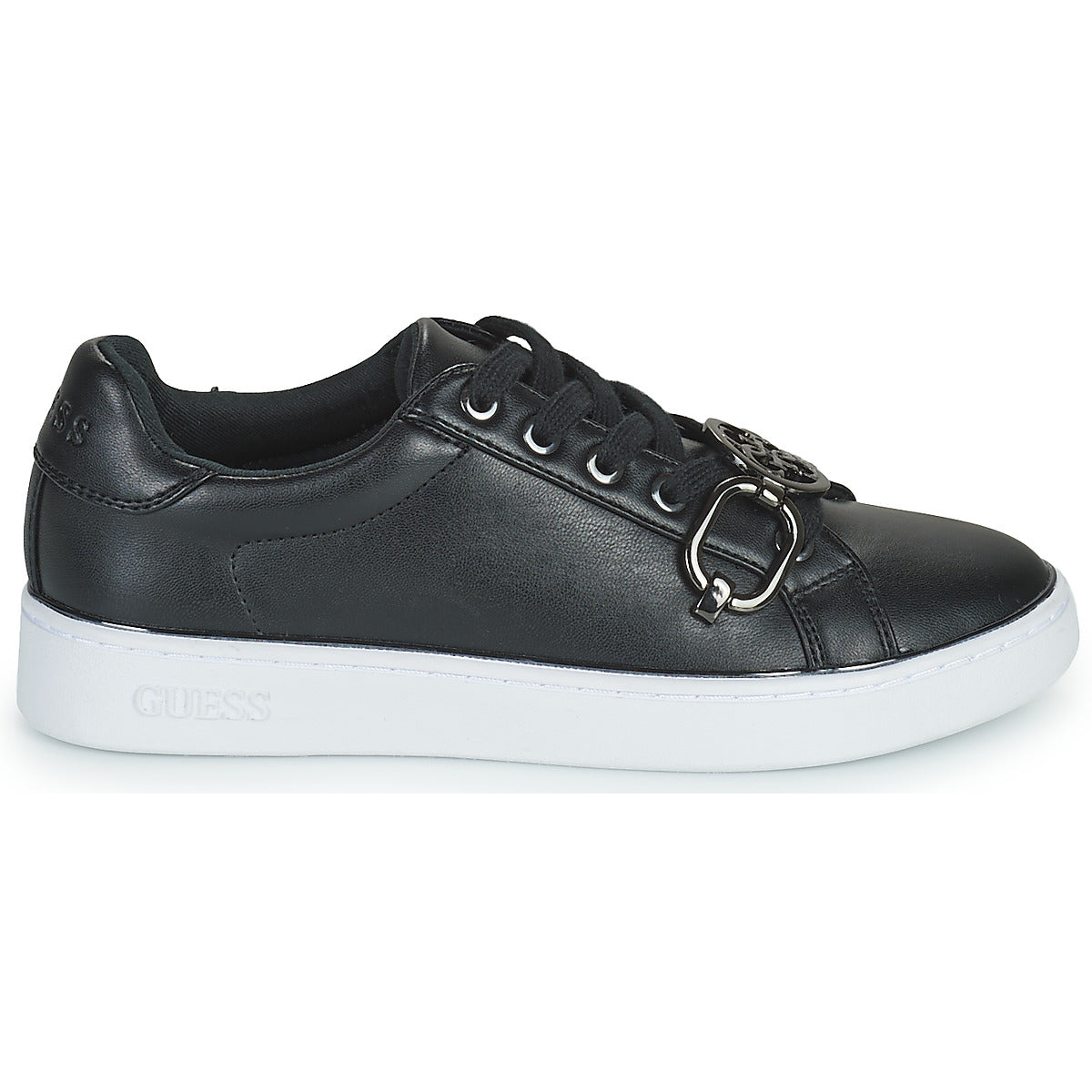 Sneakers basse donne Guess  BABE  Nero 