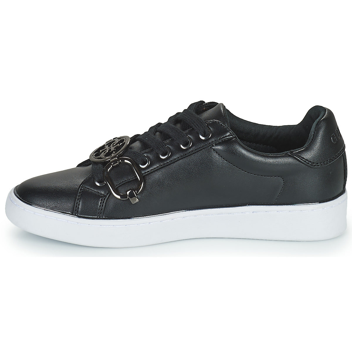 Sneakers basse donne Guess  BABE  Nero 