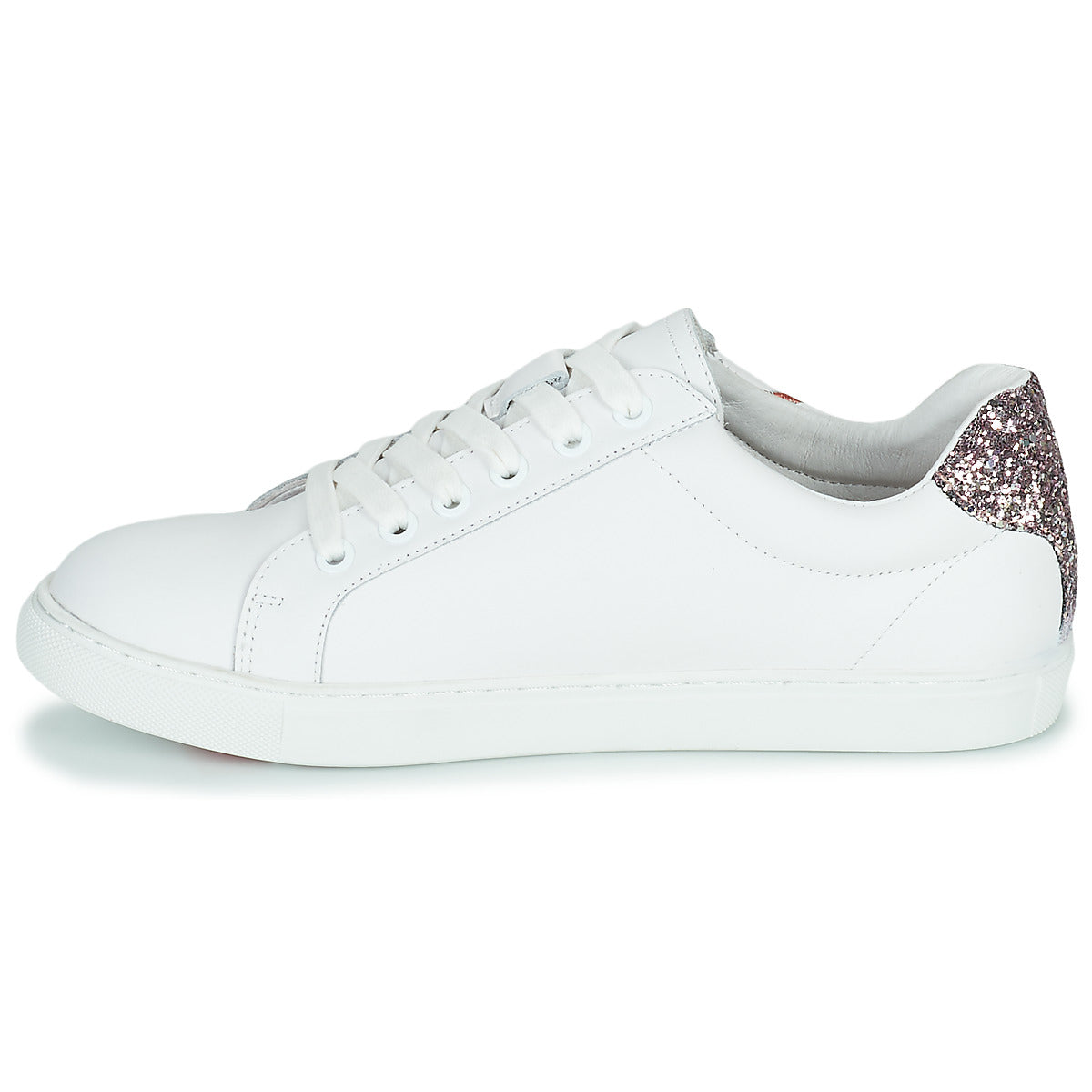 Sneakers basse donne Bons baisers de Paname  SIMONE FRENCH KISS  Bianco 