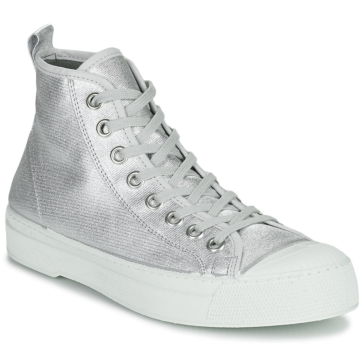 Sneakers basse donne Bensimon  STELLA B79 SHINY CANVAS  Argento 