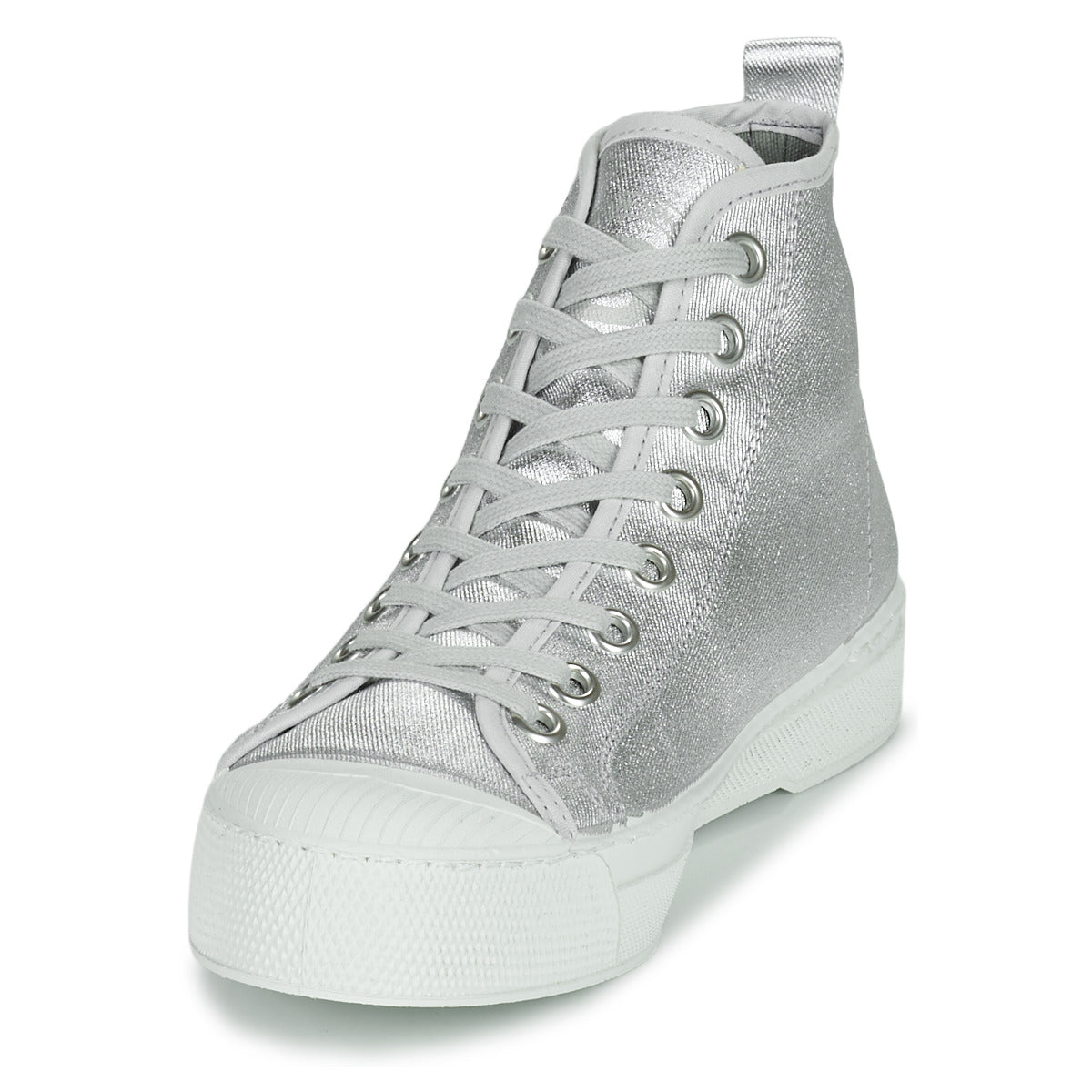 Sneakers basse donne Bensimon  STELLA B79 SHINY CANVAS  Argento 