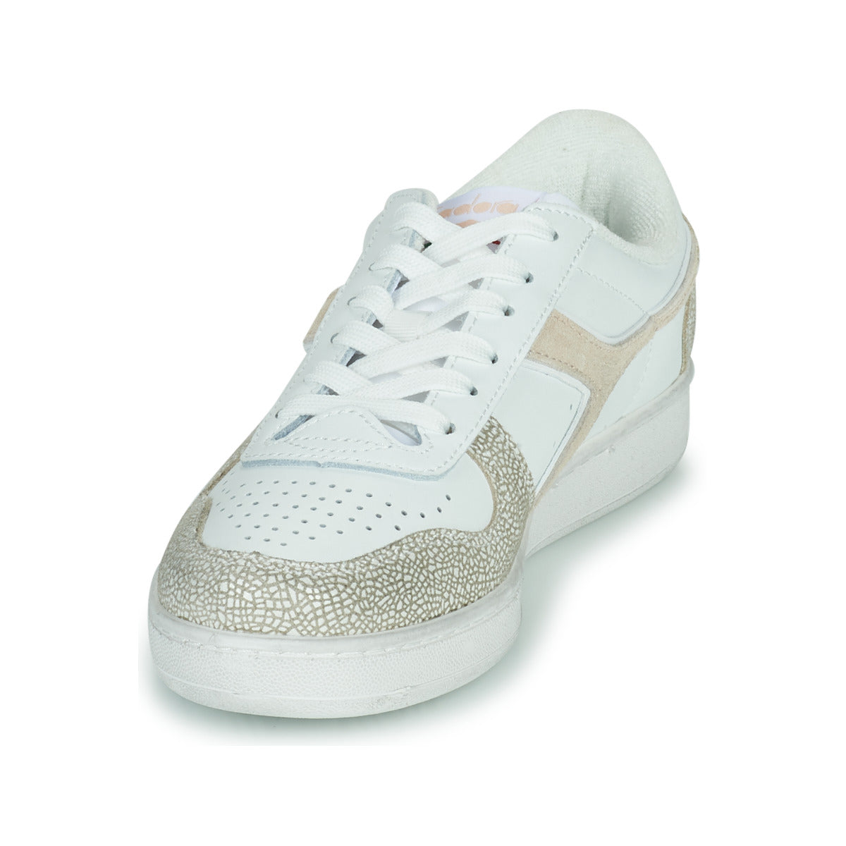 Sneakers basse donne Diadora  MAGIC BASKET LOW ICONA WN  Bianco 