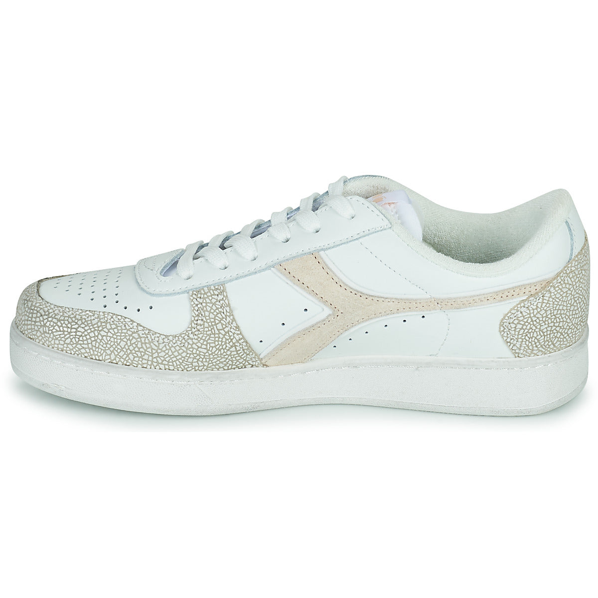 Sneakers basse donne Diadora  MAGIC BASKET LOW ICONA WN  Bianco 