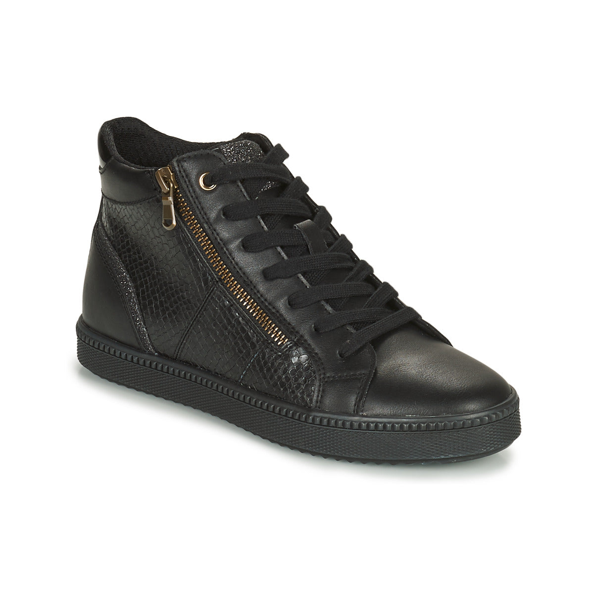 Sneakers alte donne Geox  BLOMIEE  Nero 