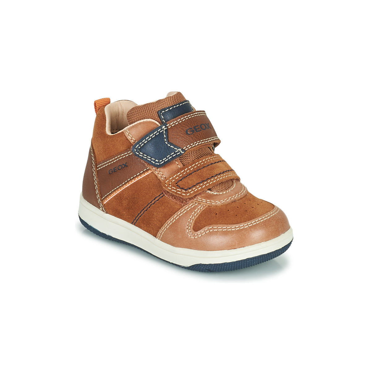 Scarpe bambini ragazzo Geox  NEW FLICK  Marrone 