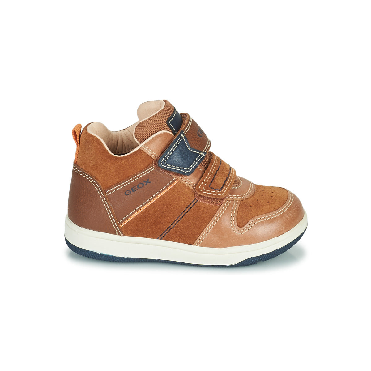 Scarpe bambini ragazzo Geox  NEW FLICK  Marrone 