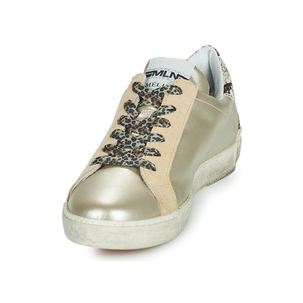 Sneakers basse donne Meline  NK139  Oro 