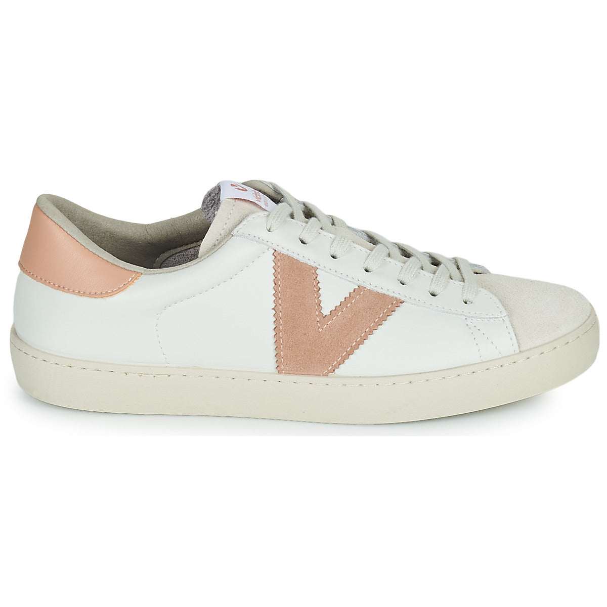 Sneakers basse donne Victoria  BERLIN PIEL CONTRASTE  Bianco 