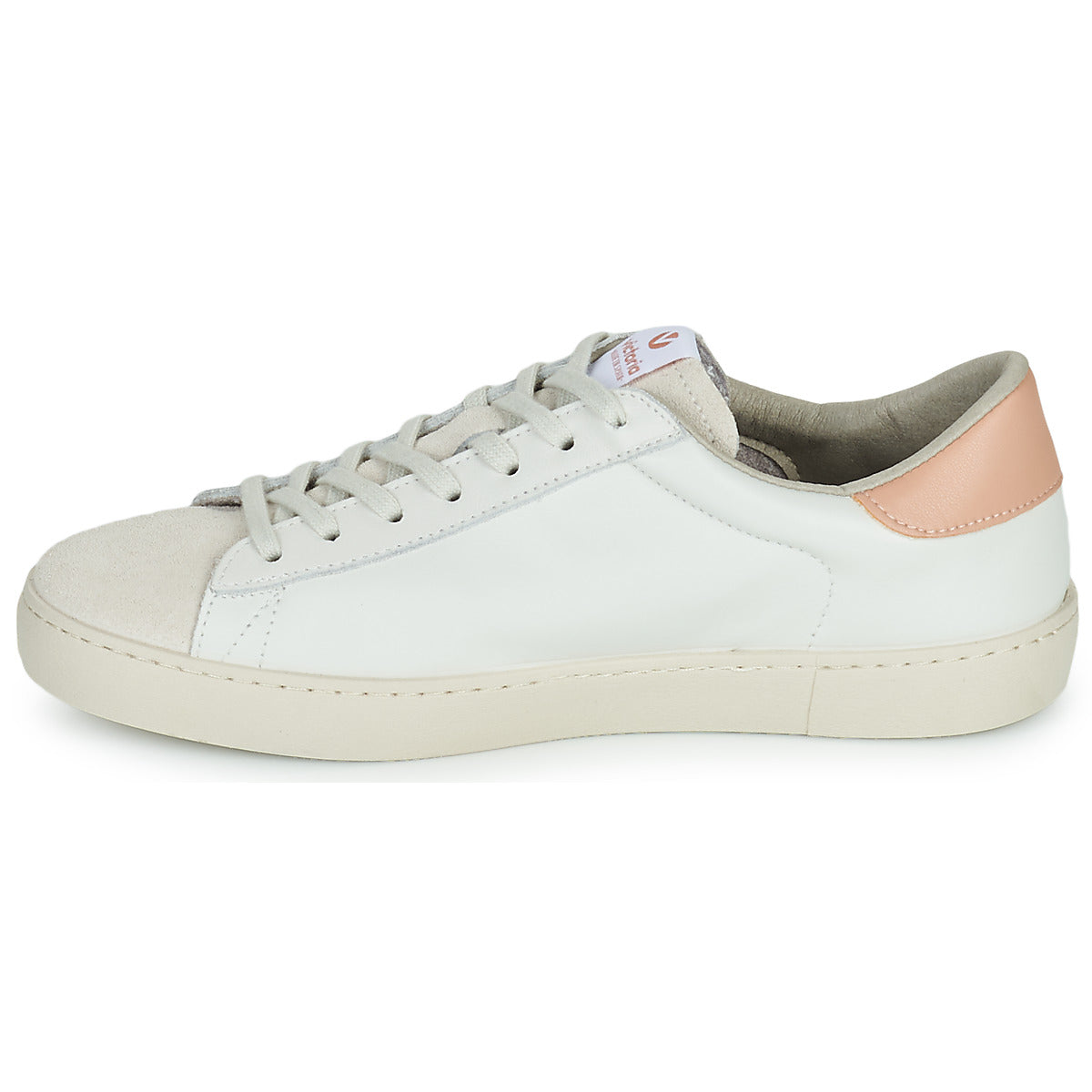 Sneakers basse donne Victoria  BERLIN PIEL CONTRASTE  Bianco 