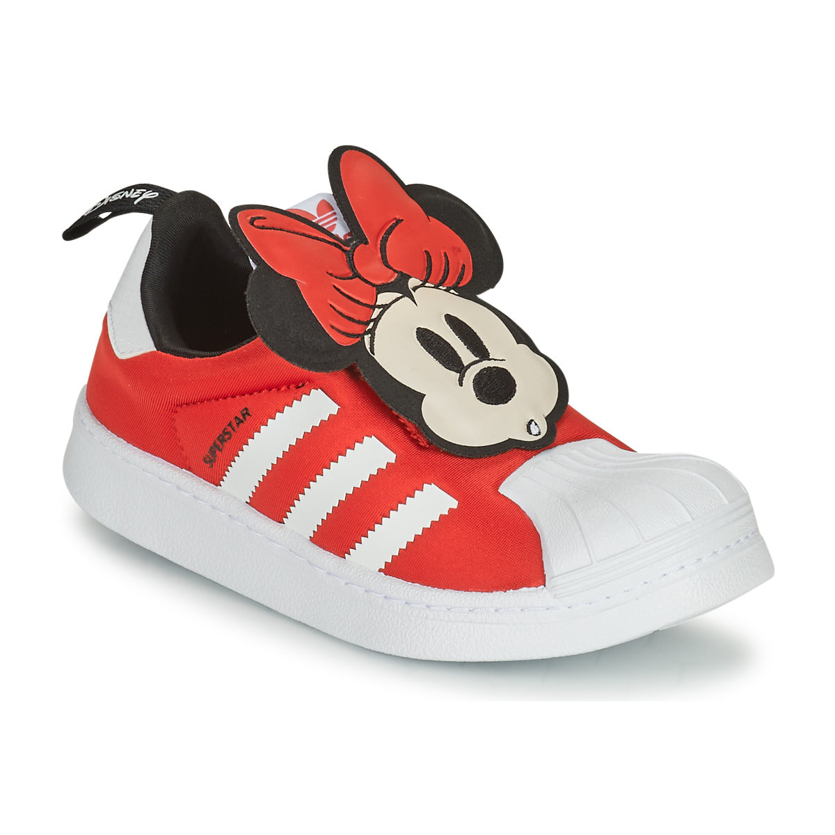 Scarpe bambini ragazza adidas  SUPERSTAR 360 C  Rosso 