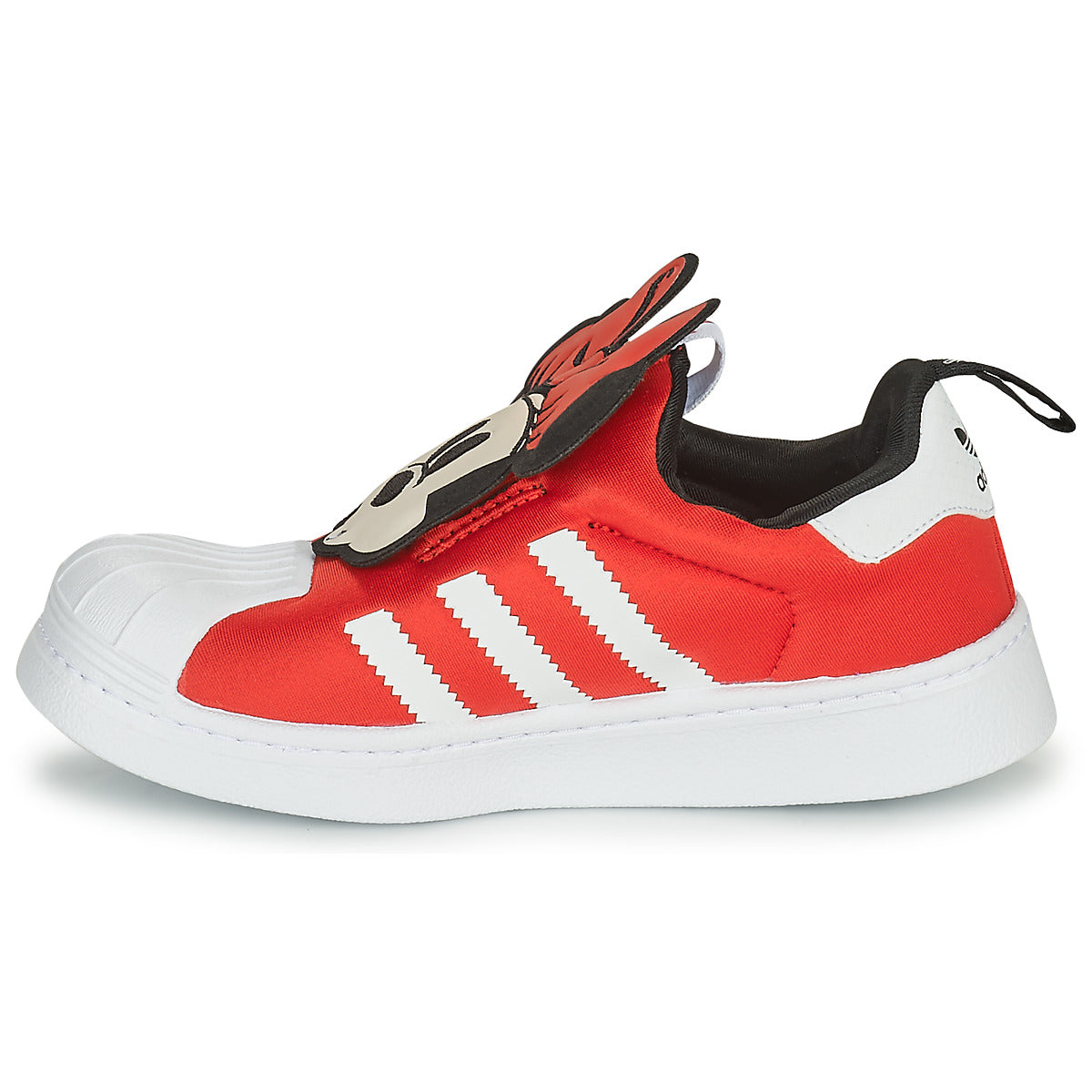 Scarpe bambini ragazza adidas  SUPERSTAR 360 C  Rosso 