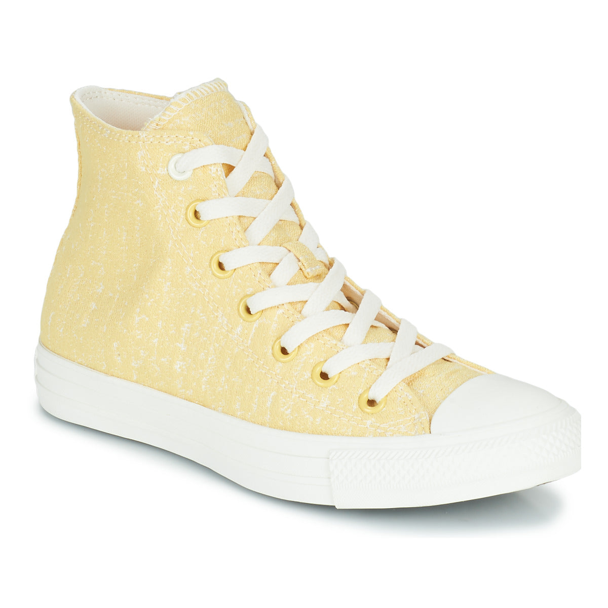 Sneakers alte donne Converse  CHUCK TAYLOR ALL STAR HYBRID TEXTURE HI  Giallo 