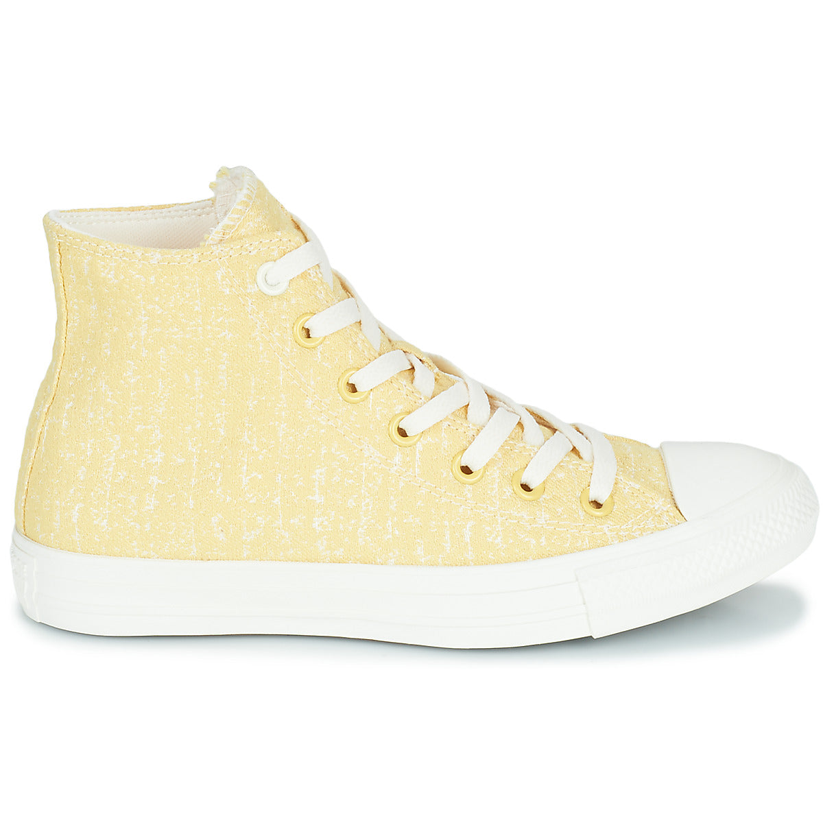 Sneakers alte donne Converse  CHUCK TAYLOR ALL STAR HYBRID TEXTURE HI  Giallo 