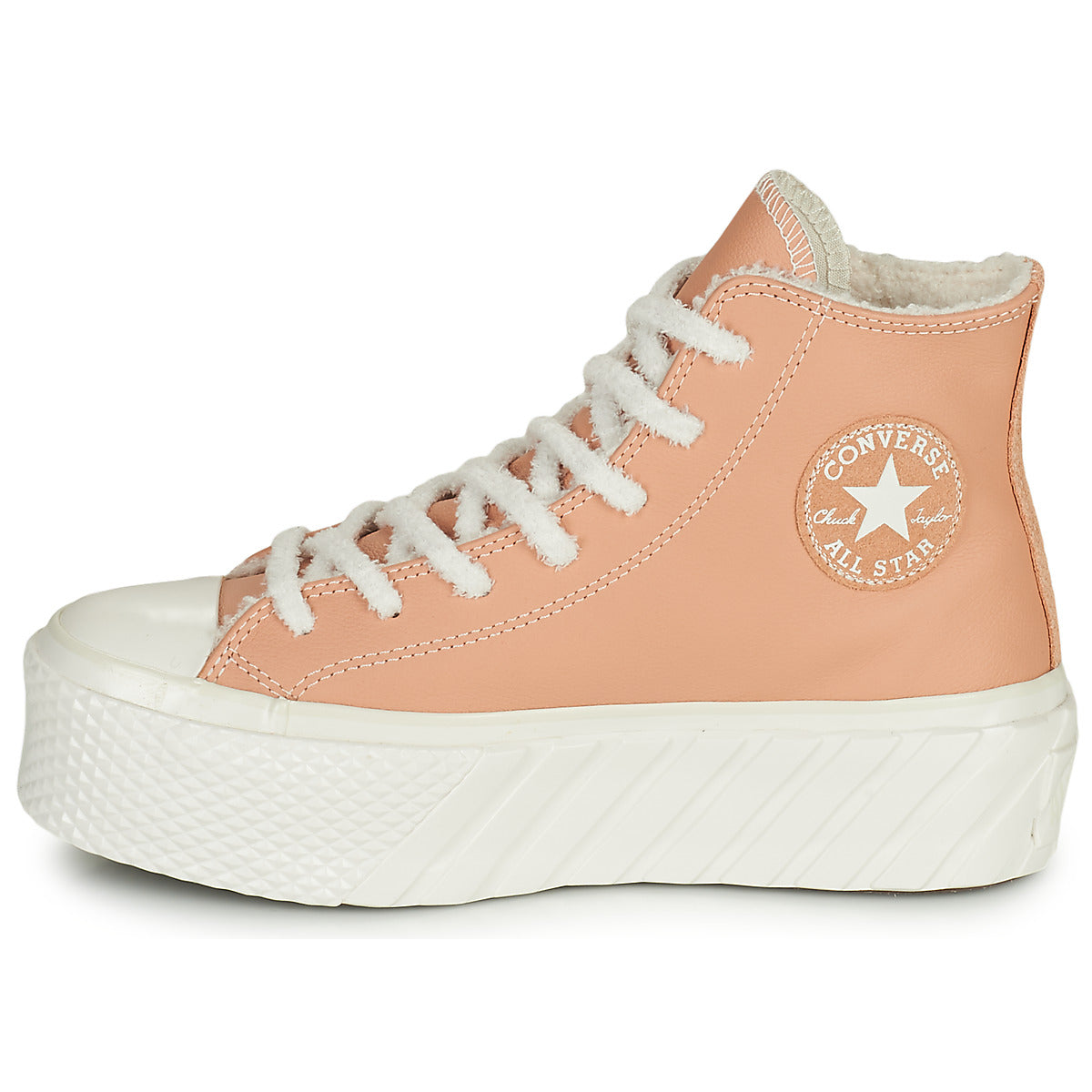 Sneakers alte donne Converse  CHUCK TAYLOR ALL STAR LIFT 2X COZY TONES HI  Beige 