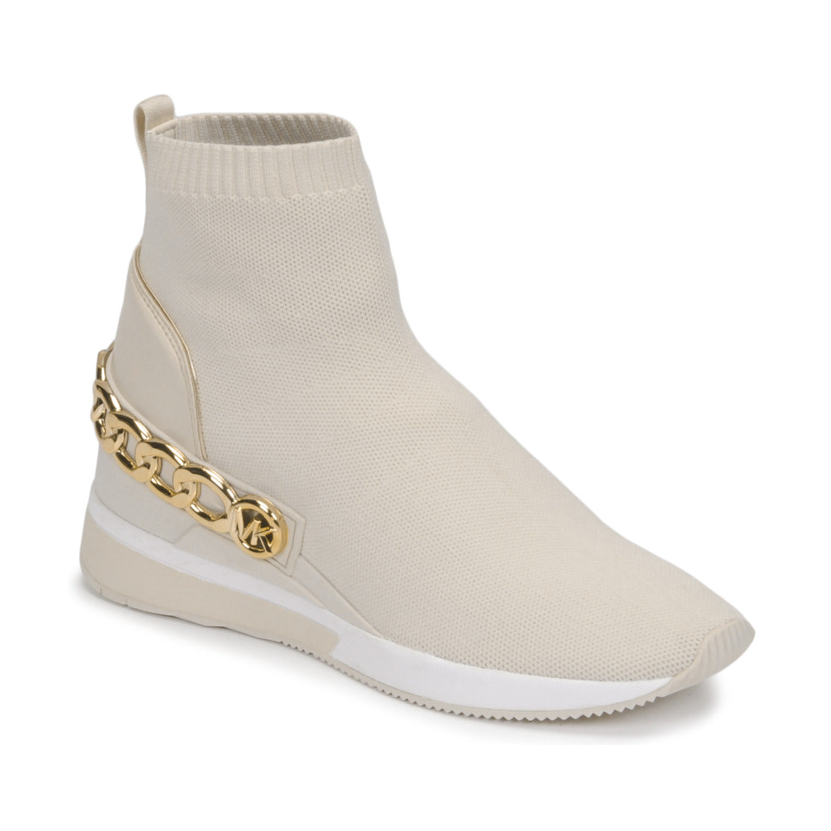 Sneakers alte donne MICHAEL Michael Kors  SKYLER  Beige 