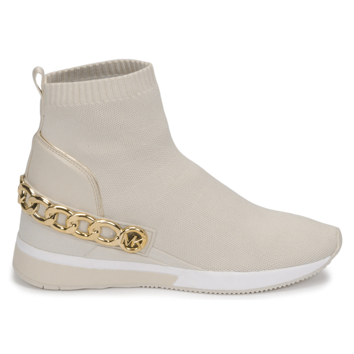 Sneakers alte donne MICHAEL Michael Kors  SKYLER  Beige 