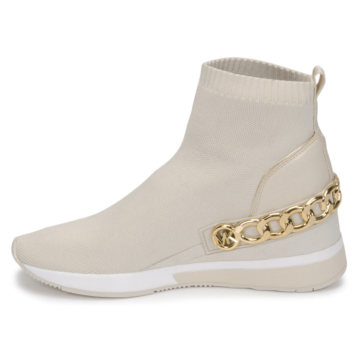 Sneakers alte donne MICHAEL Michael Kors  SKYLER  Beige 