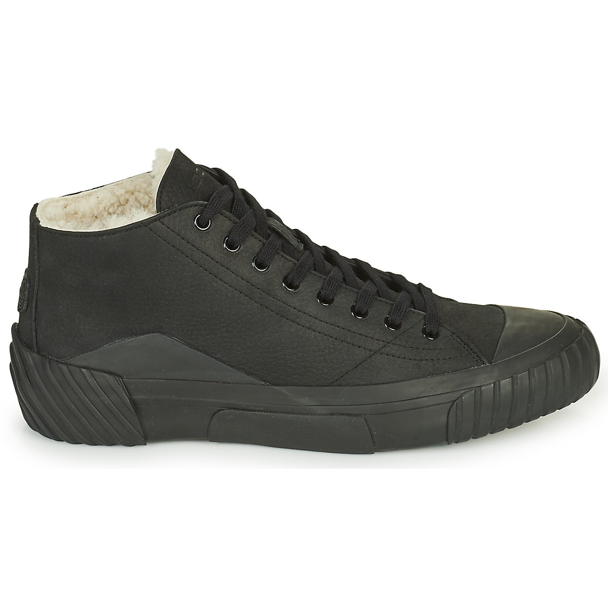 Sneakers alte uomini Kenzo  TIGER CREST SHEARLING SNEAKERS  Nero 