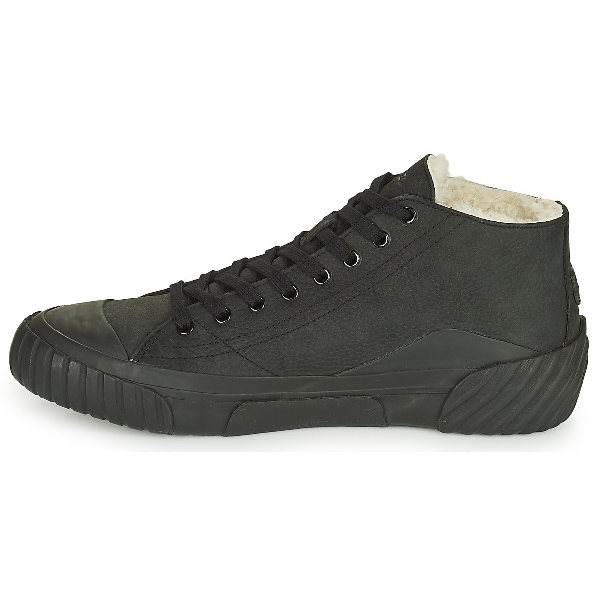 Sneakers alte uomini Kenzo  TIGER CREST SHEARLING SNEAKERS  Nero 