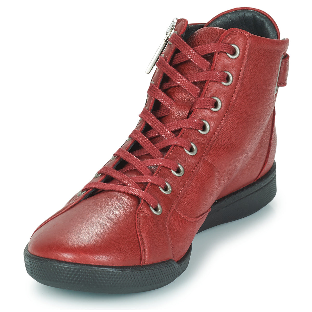 Sneakers alte donne Pataugas  PALME  Rosso 