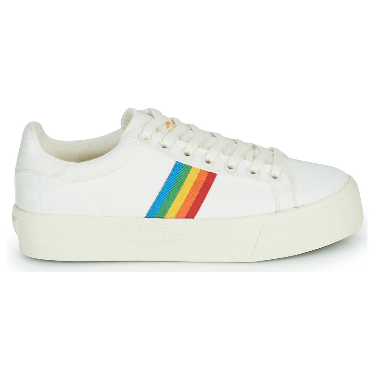 Sneakers basse donne Gola  ORCHID PLATFORM RAINBOW  Bianco 