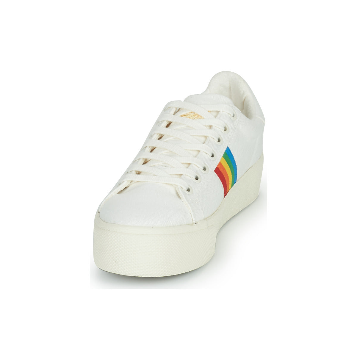 Sneakers basse donne Gola  ORCHID PLATFORM RAINBOW  Bianco 