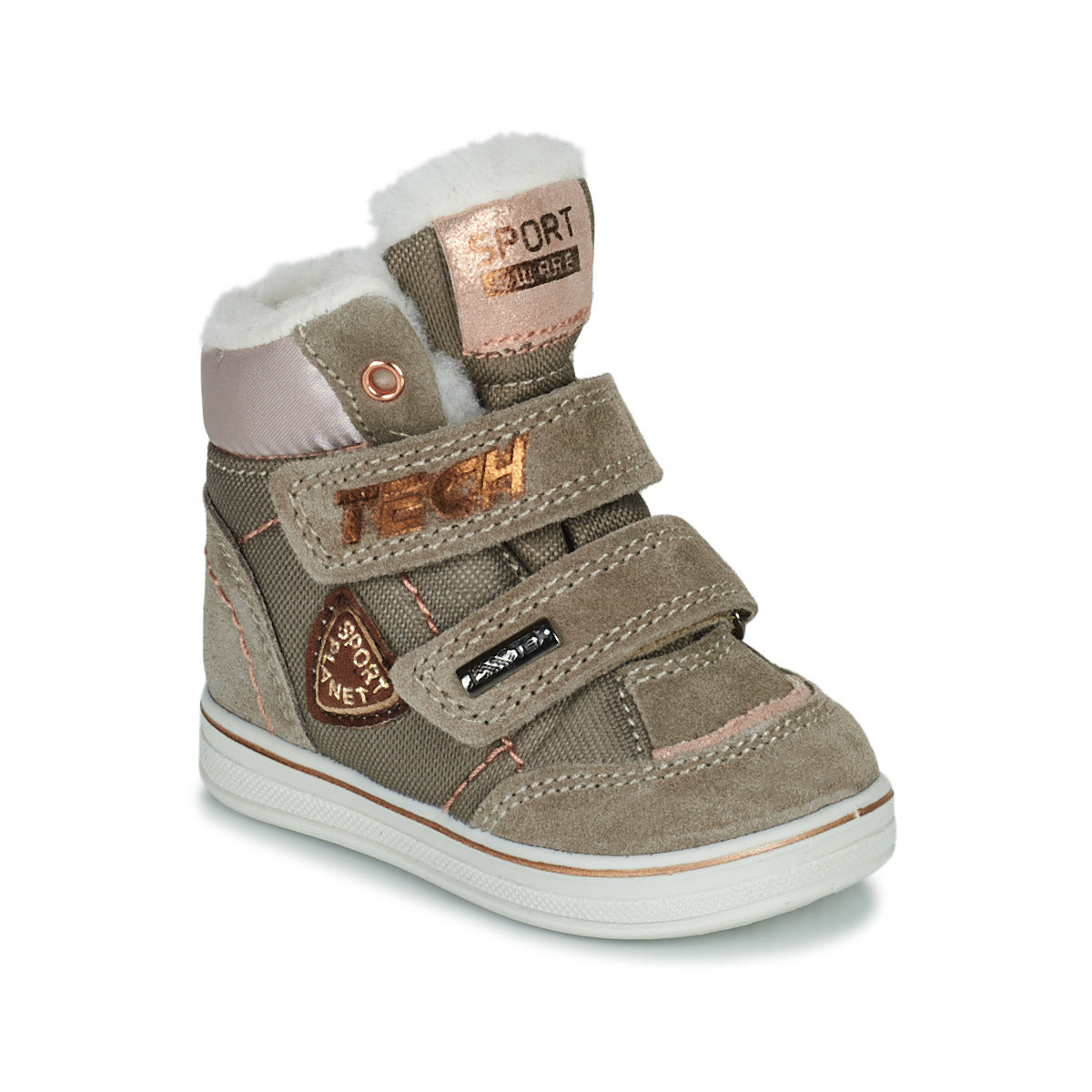 Stivaletti bambini ragazza Citrouille et Compagnie  PALADIN  Beige 